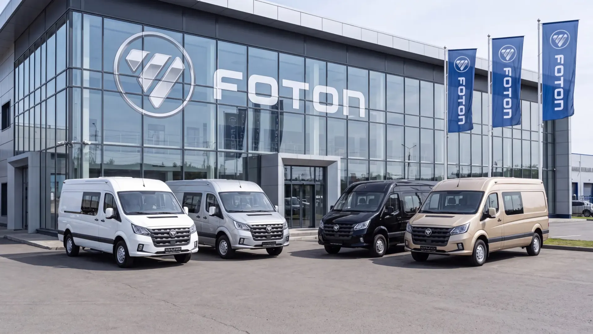В России представили семиместный Foton Toano для перевозки людей и грузов